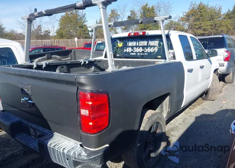 2016 Chevrolet Silverado 1500 Custom из США, поврежденный, VIN 1GCVKPEC8GZ372767